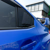 Subaru WRX STI VA Gloss Black Side Rear Window Louver Cover (2014–2021)