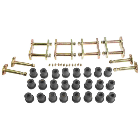 Toyota Landcruiser HJ60 HJ61 Front & Rear Leaf Spring Shackle + Pin + Bushes