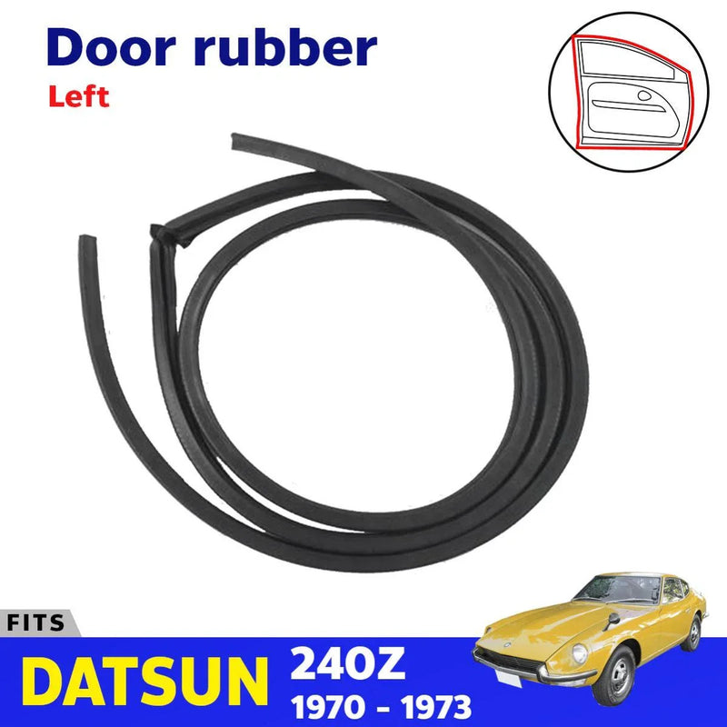 Door Rubber Weatherstrip Left Fits Datsun Nissan Fairlady 240Z Sport 1970-73 D02