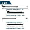 Jeep Grand Cherokee ZJ Rear Window Glass & Tailgate Lift Supports (1993-1998)