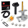 Kawasaki Prairie Fuel Valve Petcock & Lever Screw (1999–2002)