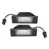 Nissan Juke, Versa, X-Trail 18-SMD LED License Plate Lights