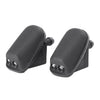 Ford Fiesta (2001-2008) Black 2 x Windscreen Wiper Spray Jet Nozzles