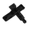 Smart Fortwo Black Plastic Hood Locking Mechanism (2008–2012)