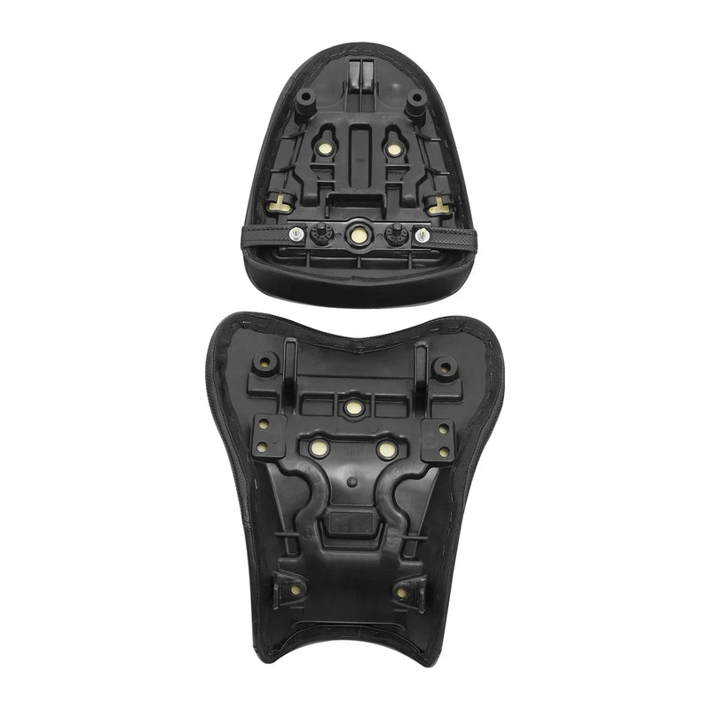 Suzuki GSXR1000 Black Blue Driver & Passenger Seats (2007-2008)