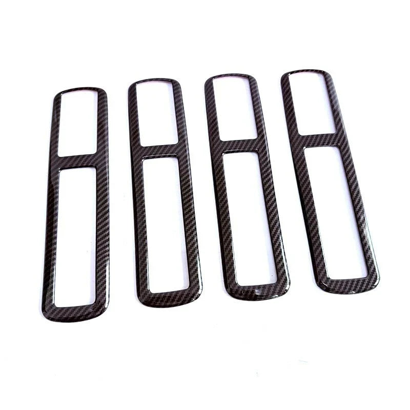 Toyota Grand Highlander Carbon Fiber Seat Air Vent Outlet Cover Trim (2024-2025)