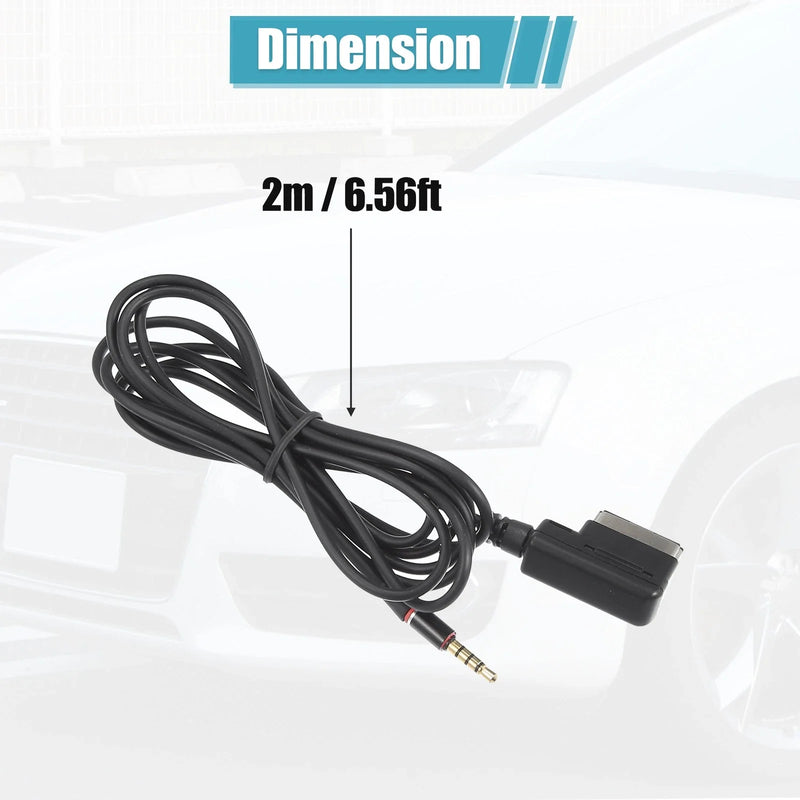 Mercedes Benz AMI MDI to Stereo 3.5mm Car Audio Aux Adapter Cable (2010-2015)