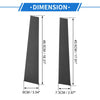 Mitsubishi L200 4 Pcs Door Pillar Window Trim (2006-2015)