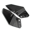 Kawasaki Honda BMW Black Winglet Aerodynamic ABS Spoiler Kit