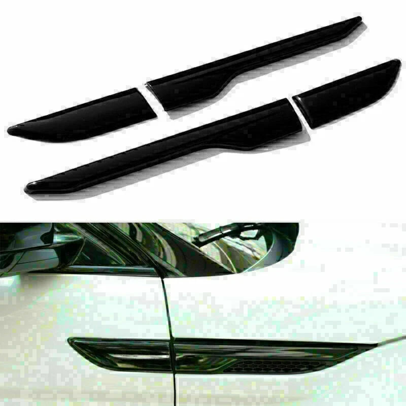 Range Rover Evoque 4 x Side Fender Air Wing Vent Cover Trim (2012-2018)