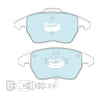 Audi A1 8X 1.4L Front Disc Brake Pads Set GCT (2010)