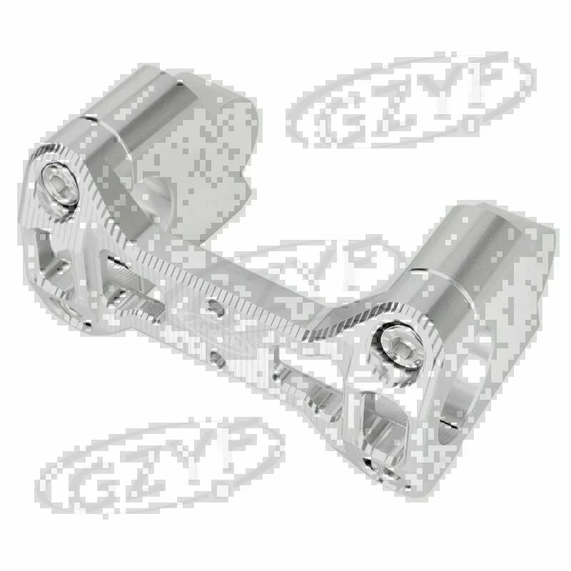 BMW R1200GS (2013-2014) Silver Handle Bar Riser Clamp Mount