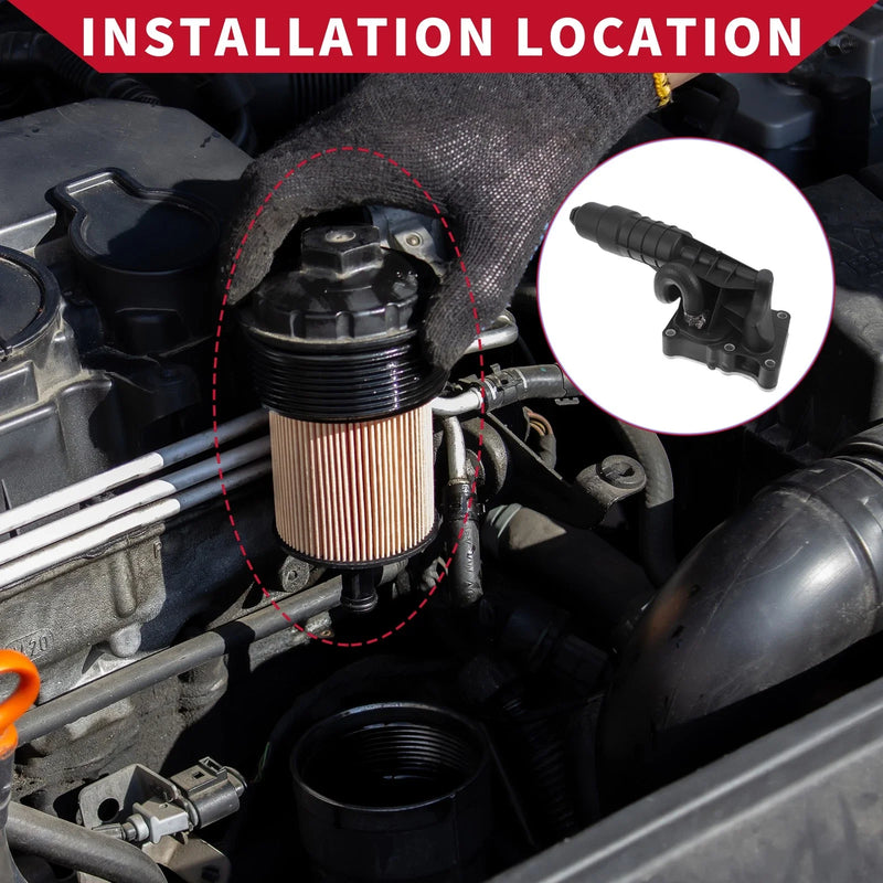 Mercedes-Benz C250 Engine Oil Filter Base Housing (2012-2015)