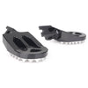 Kawasaki KX250 KX450 Black Shark Teeth Racing Foot Pegs (2008-2015)