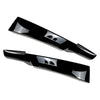 BMW 3 Series E90 E91 Glossy Black Front Bumper Spoiler Lip (2009-2012)