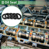 Oil Seal 35x55x10mm Black 5 Pcs Seal Ring Rotary Shaft NBR Rubber