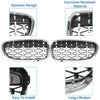 BMW 528i 535i 550i xDrive SilverTone Front Hood Grille