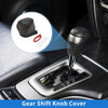 Toyota CH-R (2017-2021) Black Carbon Fiber Red Car Gear Shift Knob Cover