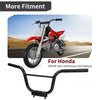 Honda CRF50F Black Handlebar Steering Bars (2004-2023)