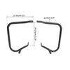 Harley Touring Electra Glide Black Saddlebag Guard Bracket (1997-2013)