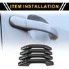 Chevrolet Silverado 1500 4pcs Exterior Door Handle Cover (2014-2024)