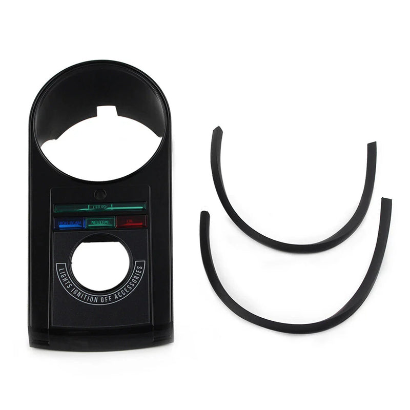Harley Softail Black Speedometer Dash Panel Cover (1991-1995)