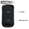 Porsche Panamera Cayenne Silicone Keyless Entry Remote Key Fob Case Cover