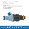 Ford F-250 XL XLT (1991-1995) 7.5L Fuel Injector 8 x No.0280150947