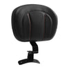 Harley Touring Road King Glide Black Front Rider Backrest (2009-2023)