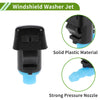 Jeep (2018-2023) 1 Set Windshield Washer Nozzle & Hose Connector