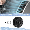 Toyota Corolla Matrix AC Compressor Clutch Kit 6-Groove