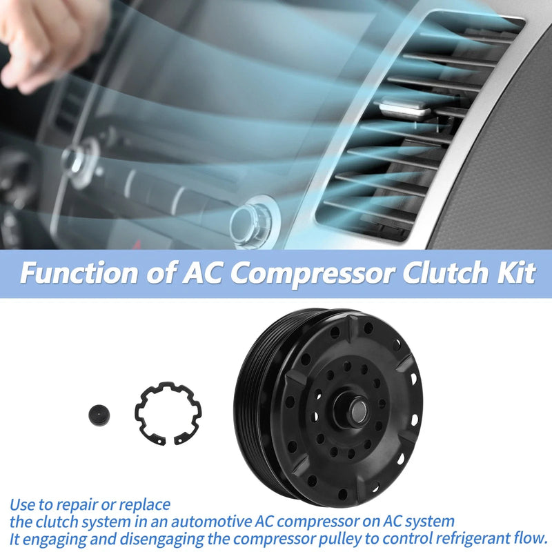 Toyota Corolla Matrix AC Compressor Clutch Kit 6-Groove