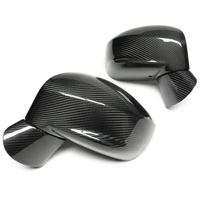 Nissan R35 GTR 2008-24 Real Carbon Fiber Side Mirror Cover Caps Replacement