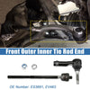 Ford Lincoln 4 Pcs Tie Rod End Links ES3691 EV463 (2000-2006)