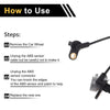 Nissan Navara (2015-2018) 1 x Left / Right Rear ABS Wheel Speed Sensor