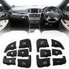 Mercedes Custom Fit Steering Wheel Switch Buttons Cover Set