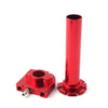 Universal Moto CNC Red 7/8in Turn Twist Throttle Handlebar Tube