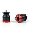 Universal Motorcycle CNC Carbon Fiber Swingarm Red 6mm Stand Mount