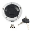 Kawasaki Ninja ZX6R Fuel Gas Tank Cap Cover Lock Keys (2007-2008)
