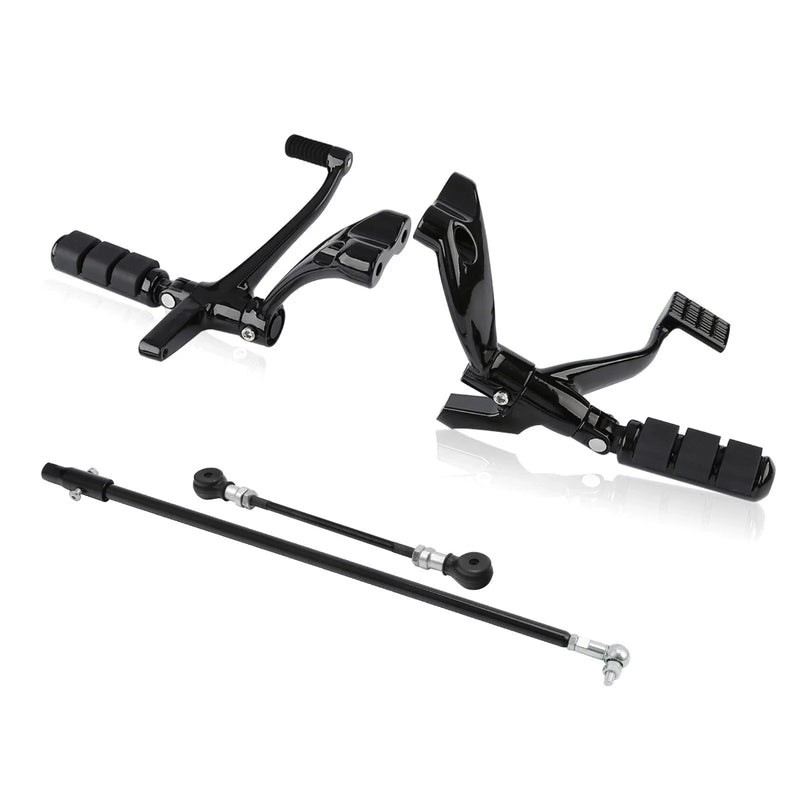 Harley Sportster XL883 / 1200 Forward Controls Kit Pegs Levers Linkages (2014 - 2022)