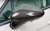 Porsche 718 Boxster Cayman Carbon Fiber Rear Side Mirror Covers (2016-2023)