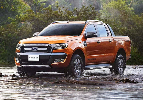 Ford Ranger T6 PX1 PX2 LED Front Roof Cover Spoiler Trim (2012-2018)