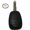 2 buttons Remote Key Shell Case Uncut blank Fits Renault VIVARO TRAFIC MASTER