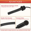 Mini Cooper 4pcs Spark Plug Wire Ignition Coil Cables (2002-2008)