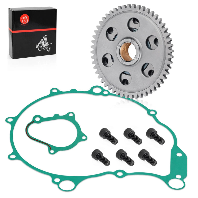 Yamaha YFM660R Raptor Starter Clutch Gear One-Way Bearing Gasket (2002–2005)