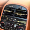 Maserati Quattroporte Black Rear A/C Vent Grille Cover (2013-2020)