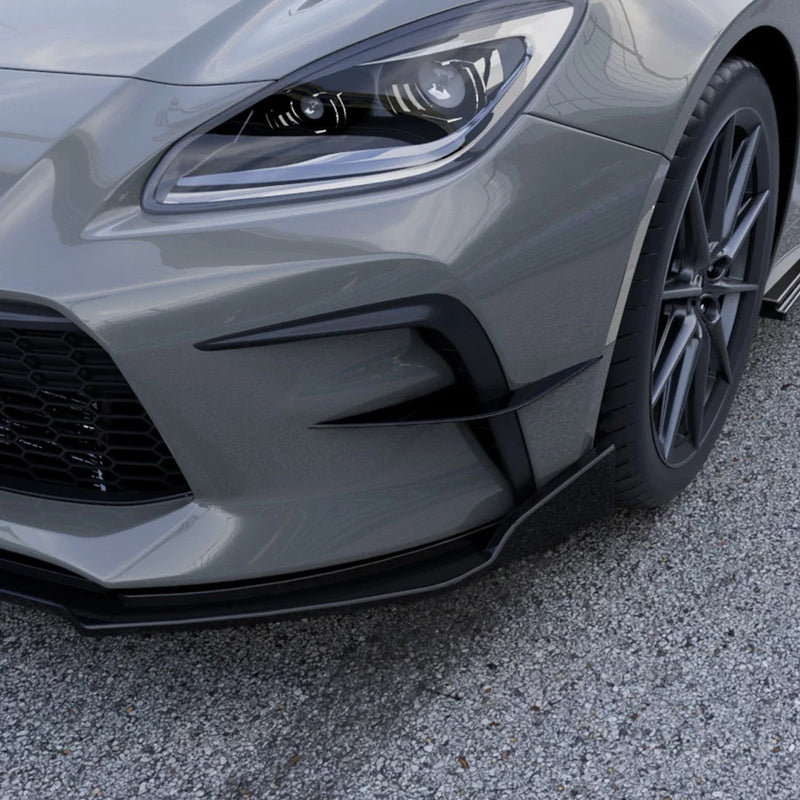 Toyota GR86 Pair Front Bumper Side Vent Trim Canards Splitter (2022–2025)