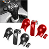 Nissan 350Z Z33 4Pcs Carbon Fiber Gear Shift Knob Cover Trim (2003-2009)