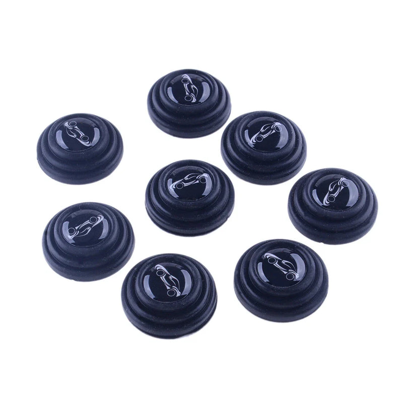 8 Pcs Car Door Shock-Absorbing Gasket Anti-Collision Pad Stickers