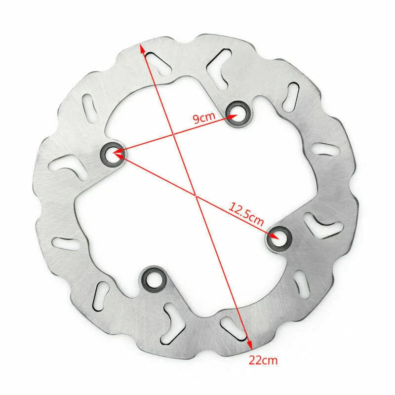 Honda CB250, CB400, CB500, CB750, CB900 Rear Brake Disc Rotor (1982-2008)